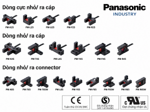 Cảm Biến Quang Điện Nhỏ Loại U Panasonic PM-25/PM-45/PM-65 Series