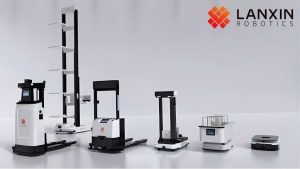 AMR của Lanxin Robotics trong ngành điện tử và sản xuất linh kiện