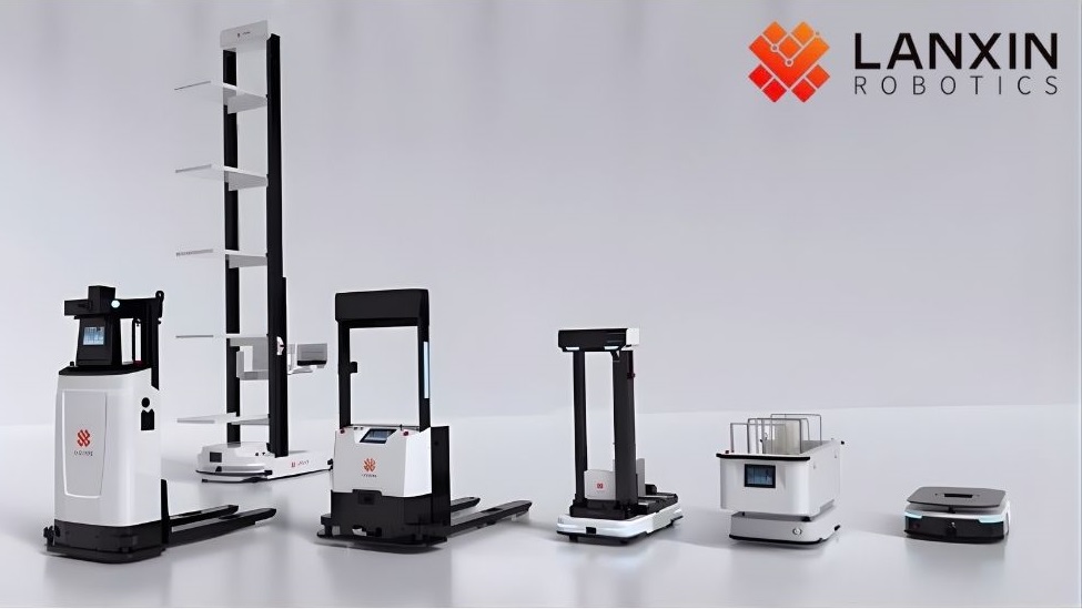AMR của Lanxin Robotics trong ngành điện tử và sản xuất linh kiện
