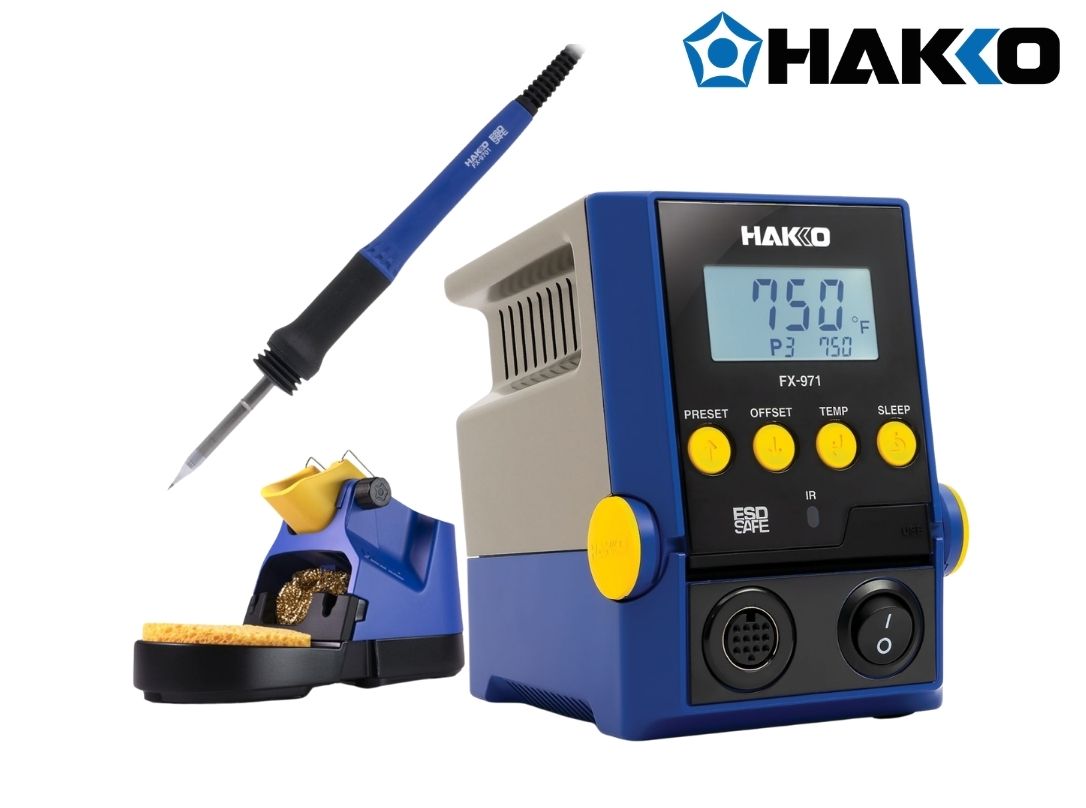 Trạm Hàn Hakko FX-971- Trạm hàn điện tử thông minh công suất cao 100W Trạm Hàn Hakko FX-971- Trạm hàn điện tử thông minh công suất cao 100W